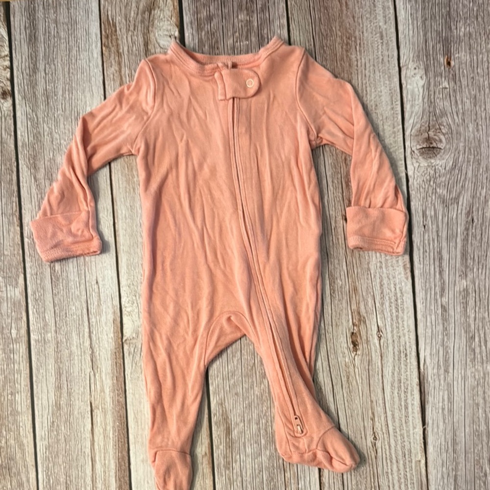 Cloud Island Pink Footies One Piece